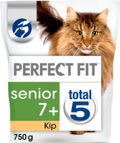 Perfect Fit Senior 7+ Katten Droogvoer - Kip - 4 X 750 Gr