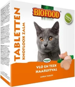 Biofood Kattensnoepjes Anti-Vlo - Zalm - 100 St