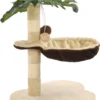 VidaXL Kattenkrabpaal Met Sisal Krabpaal 50 Cm Beige En Bruin