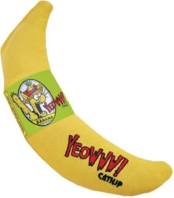Yeowww! Chicata Banana - Speeltje Voor Katten Met Kattenkruid - De Meest Krachtige Catnip Ter Wereld – Onweerstaanbaar – Katoen – 17.7 Cm - Geel -Merkloos Verkoop 1056x1200 2