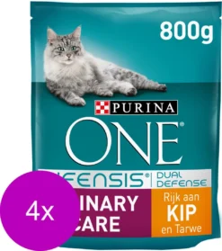 Purina One Urinary Care - Kattenvoer - 4 X Kip 800 G -Merkloos Verkoop 1062x1200