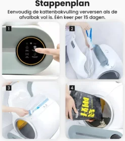 Dierboel Automatische Kattenbak - Zelfreinigende Kattenbak Met App - Ook Geschikt Voor Grote Katten 65L -Merkloos Verkoop 1063x1200 2