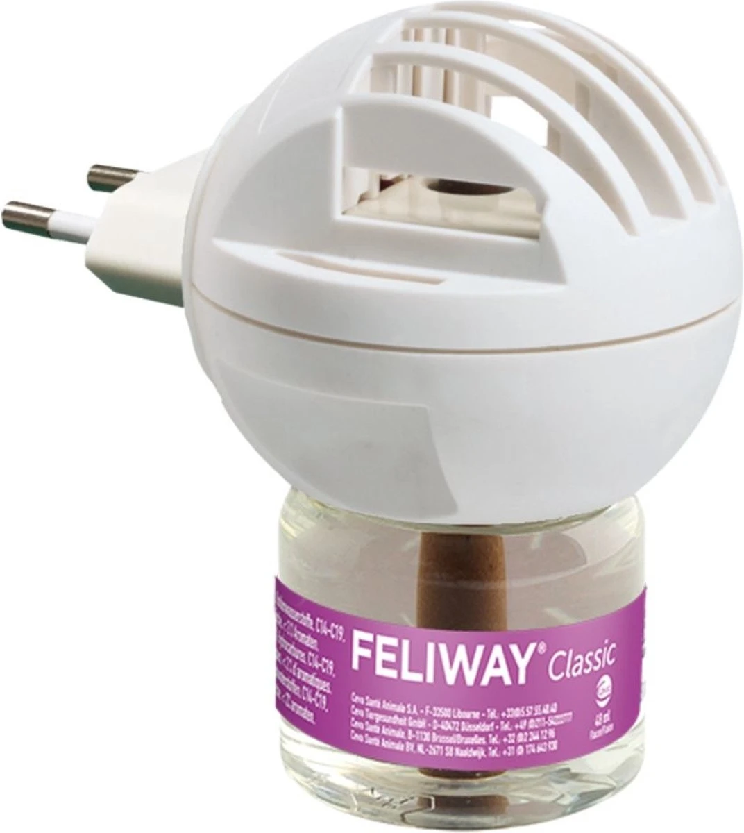 Feliway Classic - Startset - 1 Verdamper + 1 Vulling 48ml - Anti-stress Voor Kat 8 Feliway Classic - Startset - 1 Verdamper + 1 Vulling 48ml - Anti-stress Voor Kat - Image 8