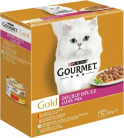 Gourmet Gold Luxe Mix - Kattenvoer Natvoer - Vis/Vlees - 48 X 85 G -Merkloos Verkoop 1072x1200