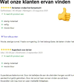 SODEAL Kattentunnel - Katten Huis - Tunnel Kat - Cat House - Kattenmand - Katten Tunnel -Merkloos Verkoop 1089x1200 2