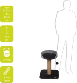 Duvo Krabpaal Trend Grove - 35 X 35 X 44 Cm -Merkloos Verkoop 1105x1200 6