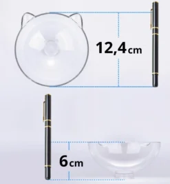 Behave Dubbele Voerbak - Drinkbak - Katten - Verstelbaar - Wit -Merkloos Verkoop 1110x1200