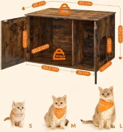 Kattenbak Kast, Kattentoilet, Vintage -Merkloos Verkoop 1114x1200 1