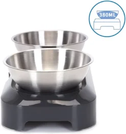 Nobleza Katten Voerbakjes - Ergonomische Dubbele Voerbak - Anti Braak Voerbak Voor Katten - Zwart - Dubbel - RVS 22 Nobleza Katten Voerbakjes - Ergonomische Dubbele Voerbak - Anti Braak Voerbak Voor Katten - Zwart - Dubbel - RVS -Merkloos Verkoop 1126x1200