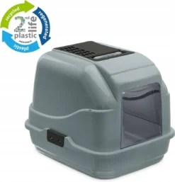 Imac Kattenbak Easy Cat Lichtgrijs 50x40x40 Cm