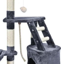 Merkloos Katten Krabpaal Buffy - 118 X 50 X 40 Cm - Grijs -Merkloos Verkoop 1154x1200 11