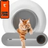 BOME Automatische Kattenbak - Zelfreinigende Kattenbak - Met App En Touchscreen - 65L