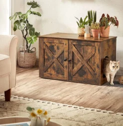 Kattenbak Kast, Kattentoilet, Vintage -Merkloos Verkoop 1171x1200 3