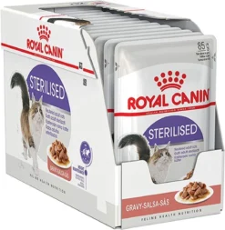 Royal Canin Feline Sterilised In Gravy (12X85 GR) -Merkloos Verkoop 1172x1200
