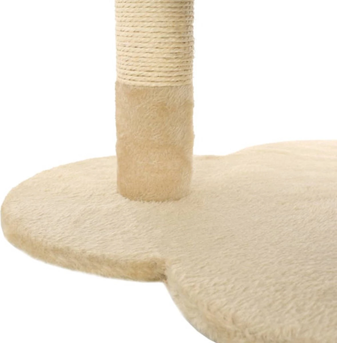 VidaXL Kattenkrabpaal Met Sisal Krabpaal 50 Cm Beige En Bruin 2 VidaXL Kattenkrabpaal Met Sisal Krabpaal 50 Cm Beige En Bruin - Image 2