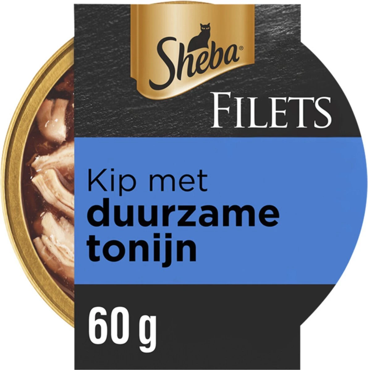 Sheba Filets - Katten Natvoer In Saus - Tonijn En Kip - 16 X 60 Gr 1 Sheba Filets - Katten Natvoer In Saus - Tonijn En Kip - 16 X 60 Gr