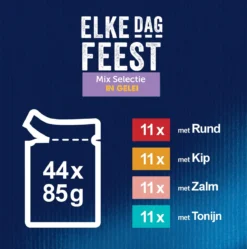 Felix Elke Dag Feest Mix Selectie In Gelei - Katten Natvoer - 44 X 85g 14 Felix Elke Dag Feest Mix Selectie In Gelei - Katten Natvoer - 44 X 85g -Merkloos Verkoop 1191x1200