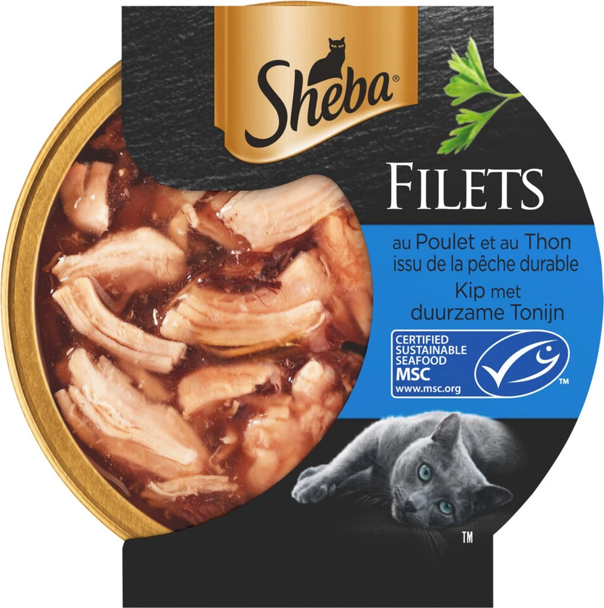 Sheba Filets - Katten Natvoer In Saus - Tonijn En Kip - 16 X 60 Gr 2 Sheba Filets - Katten Natvoer In Saus - Tonijn En Kip - 16 X 60 Gr - Image 2