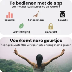 Dierboel Automatische Kattenbak - Zelfreinigende Kattenbak Met App - Ook Geschikt Voor Grote Katten 65L -Merkloos Verkoop 1198x1200 16