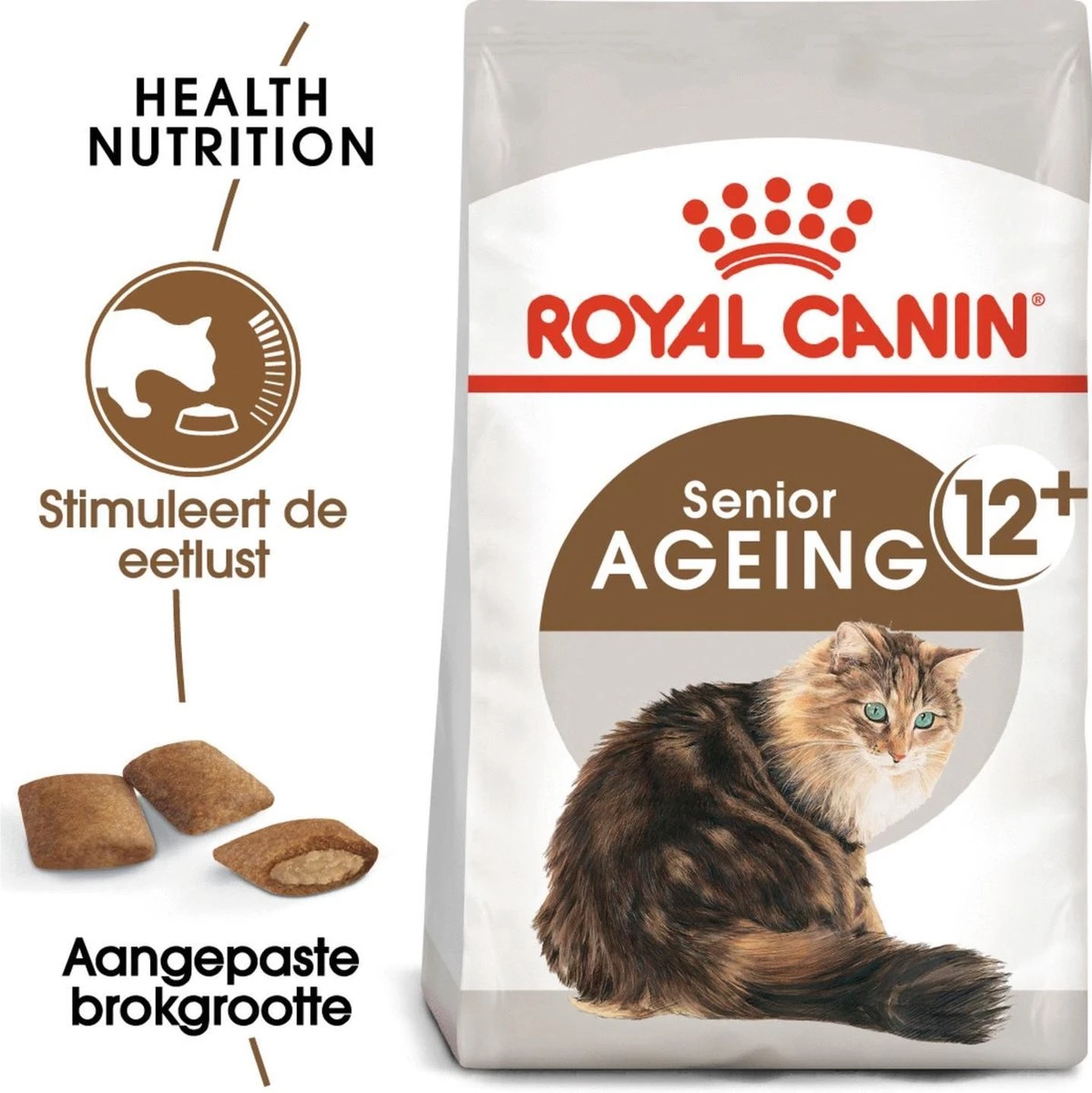 Royal Canin Ageing 12+ - Kattenvoer - 4 Kg 2 Royal Canin Ageing 12+ - Kattenvoer - 4 Kg - Image 2