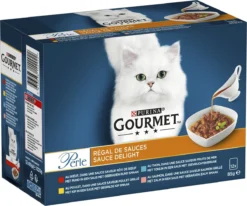 Gourmet Perle Sauce Delight - Kattenvoer Natvoer - Rund, Kip, Tonijn & Zalm - 48 X 85 Gr 16 Gourmet Perle Sauce Delight - Kattenvoer Natvoer - Rund, Kip, Tonijn & Zalm - 48 X 85 Gr -Merkloos Verkoop 1200x1000