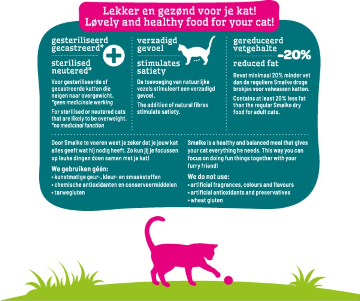 Smolke Sterilised Weight Control Light - 2 Kg 5 Smolke Sterilised Weight Control Light - 2 Kg - Image 5