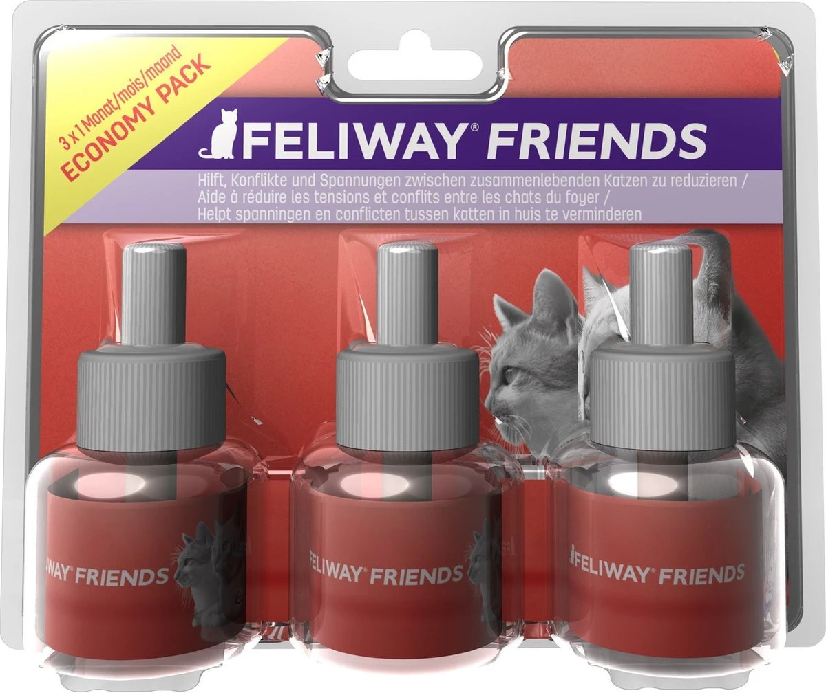 Feliway Friends - Navulling - 3 X 48 Ml 6 Feliway Friends - Navulling - 3 X 48 Ml - Image 6
