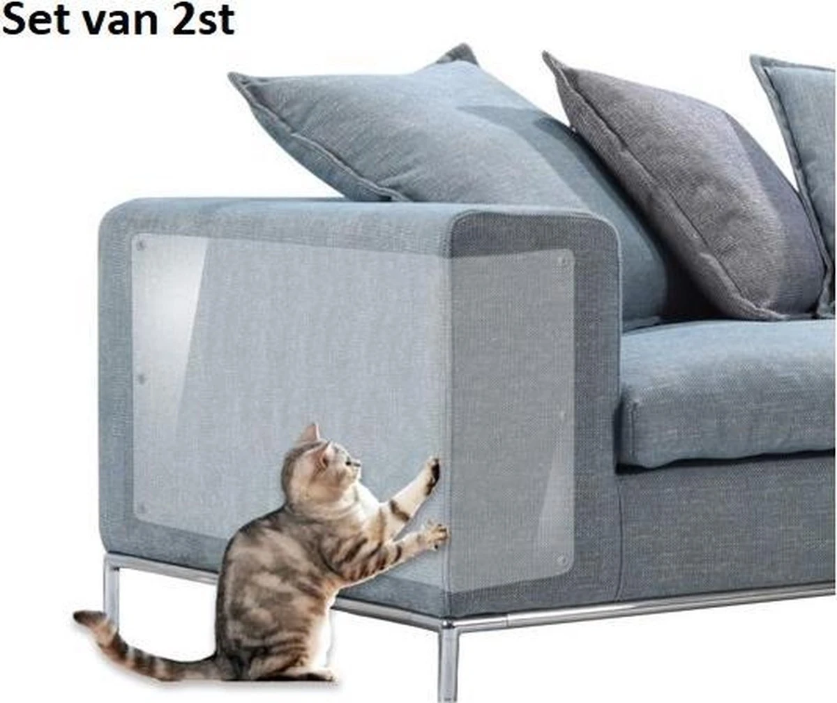 Merkloos Bank Beschermer Tegen Krabschade Van Katten En Honden 45*30CM – Anti Krab Nagels En Bijt Bescherming Meubilair – Voorkomt Bijtschade En Krabben Aan Meubels En Interieur – Transparant Protector 2 Stuks 1 Merkloos Bank Beschermer Tegen Krabschade Van Katten En Honden 45*30CM – Anti Krab Nagels En Bijt Bescherming Meubilair – Voorkomt Bijtschade En Krabben Aan Meubels En Interieur – Transparant Protector 2 Stuks