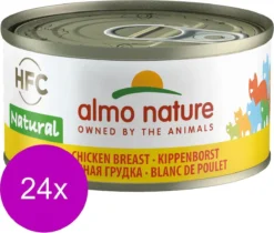 Almo Nature Natvoer Voor Katten - HFC Natural - 24 X 70g - Kippenborst - 24 X 70 Gram 24 Almo Nature Natvoer Voor Katten - HFC Natural - 24 X 70g - Kippenborst - 24 X 70 Gram -Merkloos Verkoop 1200x1021