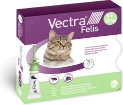 VECTRA Felis - Vlooiendruppels - Voor Katten 0.6 T/m 10 Kg - 3 Pipetten -Merkloos Verkoop 1200x1023 3