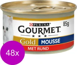 Merkloos Gourmet Gold Mousse 85 G - Kattenvoer - 48 X Rund 5 Merkloos Gourmet Gold Mousse 85 G - Kattenvoer - 48 X Rund -Merkloos Verkoop 1200x1025 1