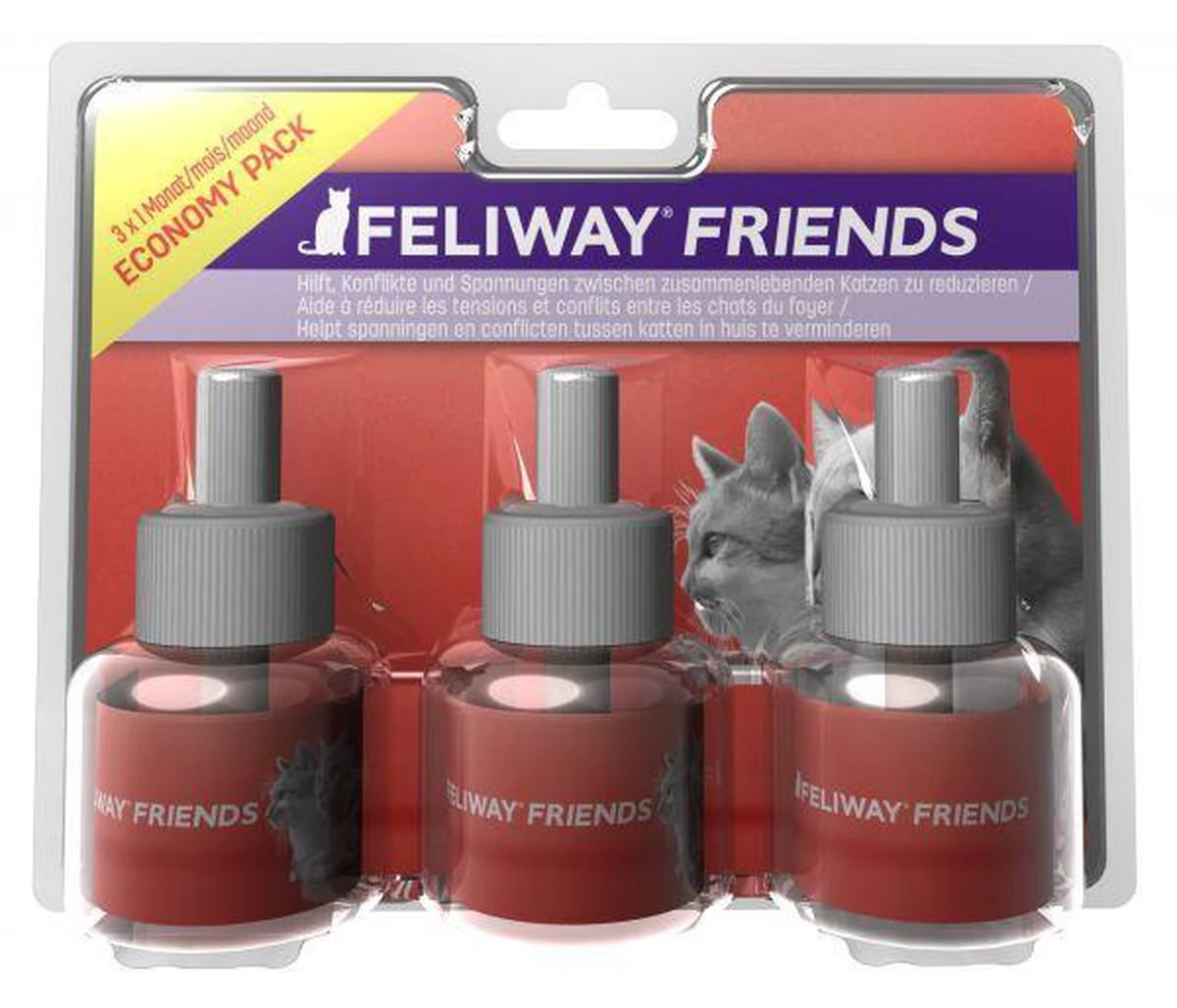 Feliway Friends - Navulling - 3 X 48 Ml 7 Feliway Friends - Navulling - 3 X 48 Ml - Image 7