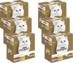 Gourmet Gold Luxe Mix - Kattenvoer Natvoer - Vis/Vlees - 48 X 85 G -Merkloos Verkoop 1200x1033 3