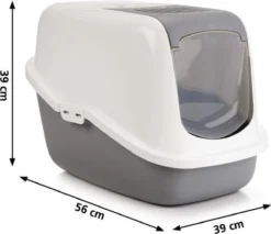 Savic Kattenbak Nestor - Medium -Merkloos Verkoop 1200x1035