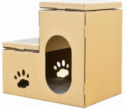 Kattenhuis Krab-speel Huis Voor Poezen En Katten