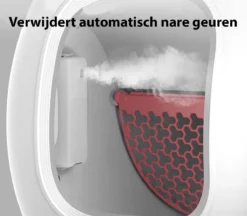 PETKIT® Pura MAX – Automatische Kattenbak – Elektrisch – Kattenbak Zelfreinigend – Bedienen Via De App -Merkloos Verkoop 1200x1047 5