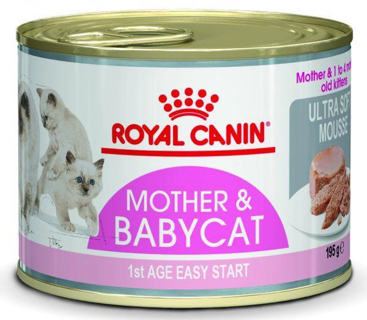 Royal Canin Wet Mother & Babycat Mousse - Kattenvoer - 195 Gr 2 Royal Canin Wet Mother & Babycat Mousse - Kattenvoer - 195 Gr - Image 2