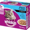 Whiskas 48x85g Ragout Vis - Zalm, Tonijn, Witte Vis
