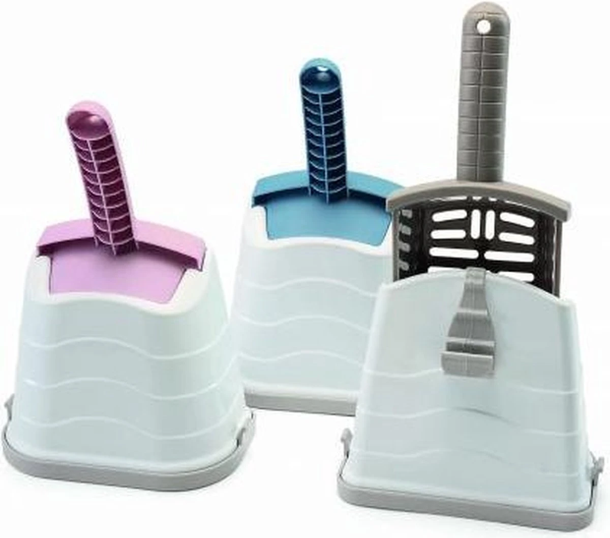 Imac Kattenbakschep Romeo Met Houder Assorti 1 Imac Kattenbakschep Romeo Met Houder Assorti