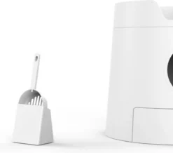 A Sunny Day Kattenbak Met Lade, Bedje En Krabplank - Inclusief Schepje - Design Kattenbak - Wit - Dichte Kattenbak - Kattenbak Gesloten -Merkloos Verkoop 1200x1057 7