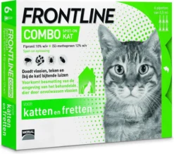 Frontline Kat/fret Combo Spot On -Merkloos Verkoop 1200x1065 3