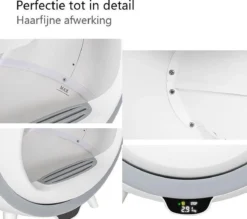 Merkloos Premium Kattenbak - Automatische - Zelfreinigende - Elektrische Kattenbak - Design Kattenbak -Merkloos Verkoop 1200x1066 13