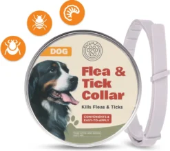 Nafurapets Vlooienband Voor Hond – Anti Vlooien – Teken Band – 100% Natuurlijk – 8 Maanden Bescherming – Grote & Kleine Hond