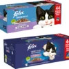 Felix Natte Kattenvoeding Mix DUOPACK - 88 Zakjes - 7,48kg