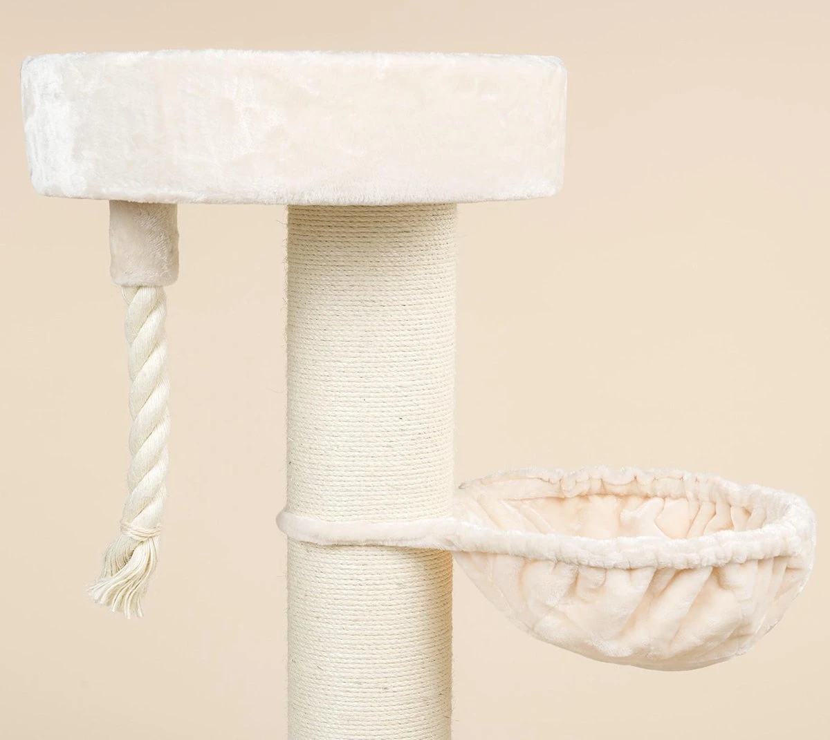 Krabpaal Voor Grote Katten Maine Coon Sleeper De Luxe Crème Beige Van RHRQuality 16 Krabpaal Voor Grote Katten Maine Coon Sleeper De Luxe Crème Beige Van RHRQuality - Image 16