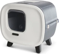 Savic Kattenbak Mira Deluxe Antraciet / Wit 56x45x50,5 Cm 9 Savic Kattenbak Mira Deluxe Antraciet / Wit 56x45x50,5 Cm -Merkloos Verkoop 1200x1086 3