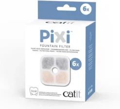 Catit Pixi Fountain Filter Cartridge - Kattendrinkbak - 6 Stuks -Merkloos Verkoop 1200x1091 1