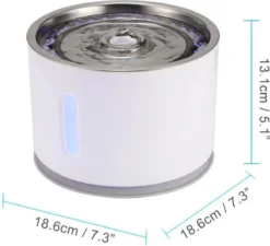 Merkloos Drinkfontein Voor Hond En Kat - RVS Waterbak - Dieren Drinkbak - Vers Water Fontein - Drinkfontein Katten- 3 Standen - 2.4 Liter - Incl. 1 Koolstoffilter 13 Merkloos Drinkfontein Voor Hond En Kat - RVS Waterbak - Dieren Drinkbak - Vers Water Fontein - Drinkfontein Katten- 3 Standen - 2.4 Liter - Incl. 1 Koolstoffilter -Merkloos Verkoop 1200x1092 1