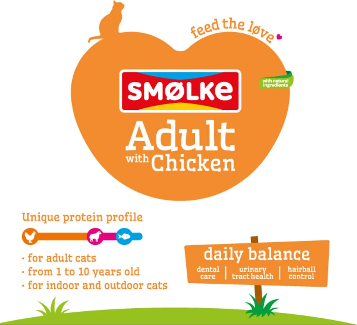 Smolke Adult Chicken & Rice 10 Kg - Kat 4 Smolke Adult Chicken & Rice 10 Kg - Kat - Image 4