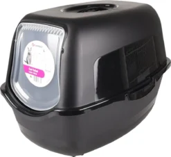 Kattenbak Lexie Zwart - Zwart - 39 X 56 X 39.5 Cm